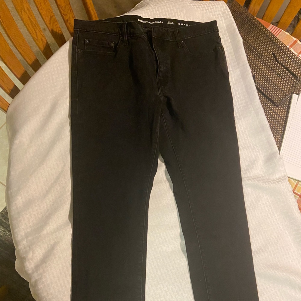 #0012 Mens black jeans